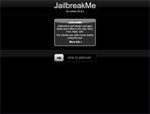 Tablet Screenshot of jailbreakme.com